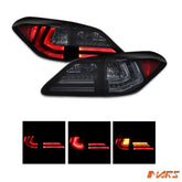 Full Smoked 3D Stripe Bar LED Tail light with Sequential Indicators for Lexus RX270 RX350 RX450H 2019 - 2015 - Mars Performance